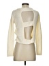 Noisy May 100% Acrylic Color Block Ivory Pullover Sweater Size XS - photo 2