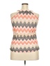Tacera Orange Sleeveless Top Size M - photo 2