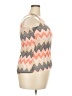 Tacera Orange Sleeveless Top Size M - photo 4