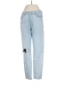 7 For All Mankind Hearts Blue Jeans Size 27 waist - photo 1