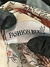 Fashion Bug 100% Polyester Paisley Ivory 3/4 Sleeve Blouse Size 18 - 20 - photo 7