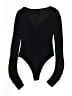 Intimately by Free People 100% Polyester Black Bodysuit Size S - photo 2