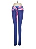 Popflex Graphic Blue Track Pants Size 6 - photo 1