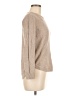 Pink Clover Metallic Tan Pullover Sweater Size M - photo 4