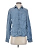 Splendid 100% Lyocell Blue Long Sleeve Button-Down Shirt Size XS - photo 1