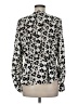 CAbi 100% Polyester Ivory Long Sleeve Blouse Size M - photo 2