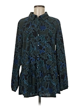 Logo By Lori Goldstein Long Sleeve Blouse