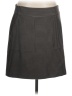 Ann Taylor Factory Houndstooth Gray Formal Skirt Size 8 - photo 1