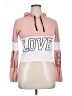 ON FIRE 100% Cotton Pink Sweatshirt Size XL - photo 1