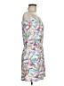 oasis Tropical White Cocktail Dress Size M - photo 4