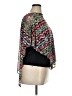 Robert Louis 100% Polyester Black Teal Kimono Size XL - photo 4