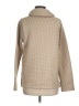 J.Crew Factory Store 100% Polyester Houndstooth Tan Turtleneck Sweater Size M - photo 2