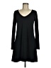 Express Solid Black Casual Dress Size M - photo 1