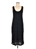 Splendid Stripes Black Casual Dress Size M - photo 1