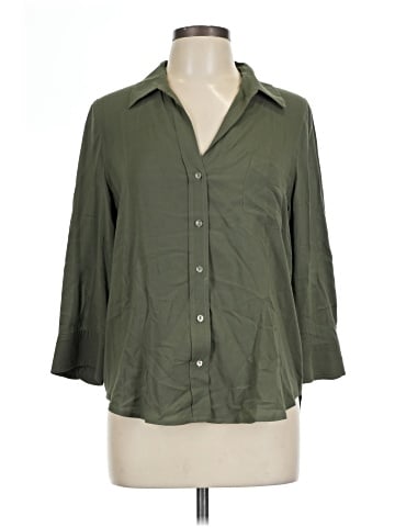 L'Agence 3/4 Sleeve Button-Down Shirt (view 1)
