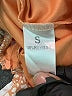 Pink Lily 100% Polyester Hearts Orange Romper Size S - photo 5