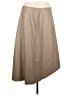 Chico's 100% Polyester Solid Tan Formal Skirt Size Med (1.5) - photo 1
