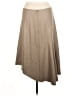 Chico's 100% Polyester Solid Tan Formal Skirt Size Med (1.5) - photo 2