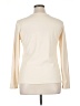 Unbranded Solid Ivory Long Sleeve T-Shirt Size XL - photo 2