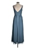 #Levkoff 100% Polyester Blue Casual Dress Size 8 - photo 2