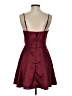 Windsor 100% Polyester Solid Burgundy Cocktail Dress Size 3 - 4 - photo 2