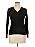 Ann Taylor Factory Black Pullover Sweater Size L (petite) - photo 1