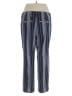 Roz & Ali Stripes Blue Casual Pants Size 16 - photo 2