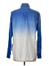 Stylus 100% Cotton Color Block Blue Long Sleeve Button-Down Shirt Size L - photo 2