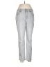 So Slimming by Chico's Chevron-herringbone Gray Jeans Size Sm (0.5) - photo 1