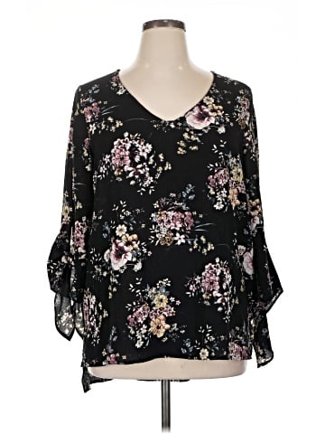 Gibson 3/4 Sleeve Blouse (view 1)