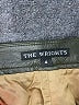 THE WRIGHTS 100% Acetate Black Track Pants Size 4 - photo 7