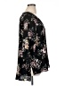 Gibson Black 3/4 Sleeve Blouse Size XL - photo 4