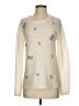 Charming Charlie 100% Acrylic Stars Ivory Pullover Sweater Size S - photo 1