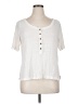 Unbranded Ivory Short Sleeve Top Size XL (estimated) - photo 1
