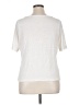 Unbranded Ivory Short Sleeve Top Size XL (estimated) - photo 2