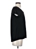 Roz & Ali Black Short Sleeve Henley Size XS - photo 4