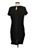 Apt. 9 100% Polyester Solid Black Casual Dress Size S - photo 2