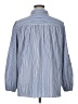 Alex Marie Stripes Blue Long Sleeve Blouse Size XL - photo 2