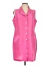 Unbranded Pink Casual Dress Size L (estimated) - photo 1