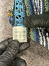 Peruvian Connection 100% Pima Cotton Blue Poncho Size Med - Lg - photo 8