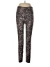 Balance Collection Animal Print Black Leggings Size L - photo 1