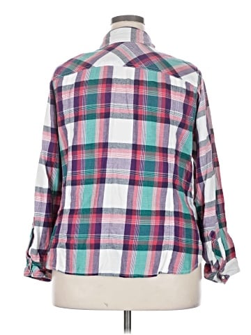 SONOMA life + style Long Sleeve Button-Down Shirt (view 2)