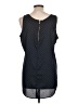 Ann Taylor Polka Dots Blue Black Sleeveless Top Size L - photo 2
