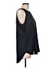 Ann Taylor Polka Dots Blue Black Sleeveless Top Size L - photo 4