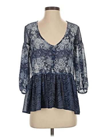 Ecote 3/4 Sleeve Blouse (view 1)