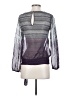 Language Purple 3/4 Sleeve Blouse Size XS - photo 2