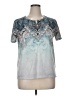 Unbranded Paisley Silver Short Sleeve T-Shirt Size XL - photo 1