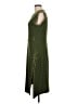 MICHAEL Michael Kors Solid Green Casual Dress Size L - photo 5