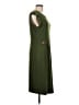 MICHAEL Michael Kors Solid Green Casual Dress Size L - photo 4