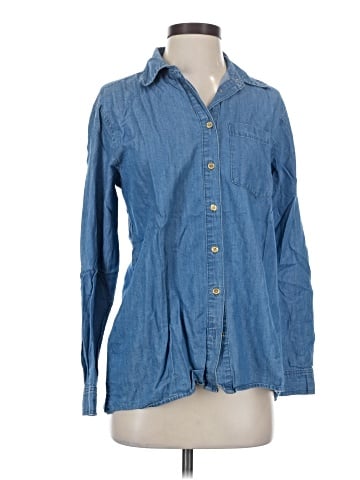 MICHAEL Michael Kors Long Sleeve Button-Down Shirt (view 1)